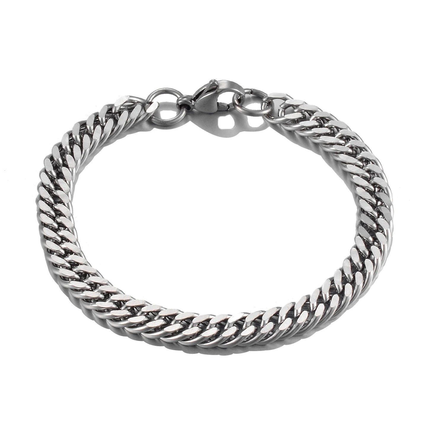 Stainless Steel Cuba Bracelet