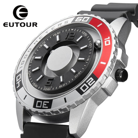 EUTOUR Magnetic Pilot Watch