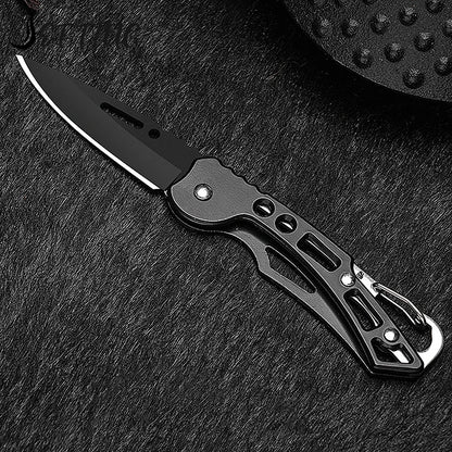 Jetting Stainless Steel Folding Keychain Knife