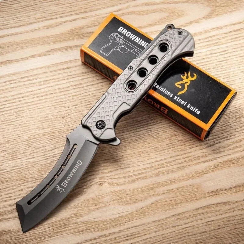 BROWNING Steel Multifunctional Folding Pocket Knife