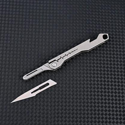 Titanium Alloy Mini Sharp Folding Knife