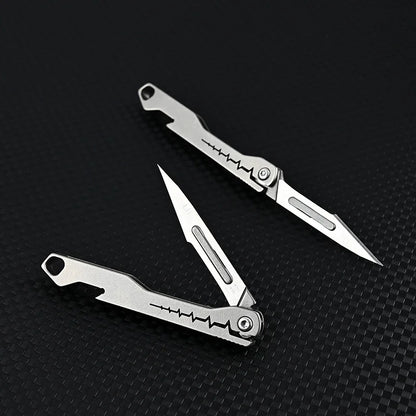 Titanium Alloy Mini Sharp Folding Knife